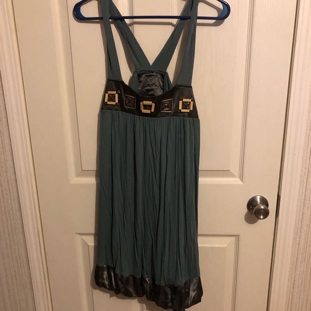 Blue dress
